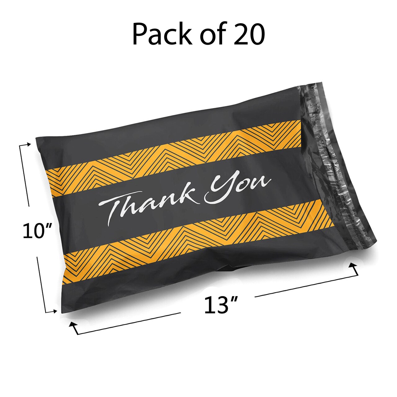 Glossy Design Poly Mailer Envelopes 10" x 13" Multi design, Weight 0.25 to 1 Ib